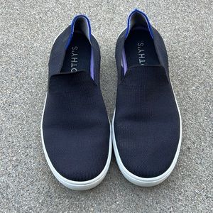 Rothy’s Slip On Sneaker Black Size 7.5